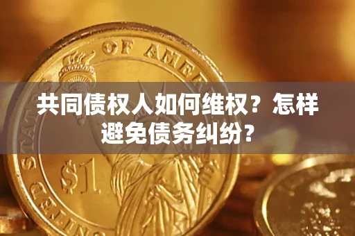 武汉共同债权人如何维权？怎样避免债务纠纷？